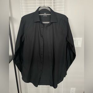 Calvin Klein Black Slim Fit Dress Shirt
